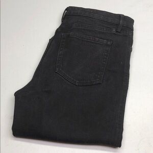 R JEANS BLACK HIGH-RISE SLIM STRAIGHT JEANS 29x32 LIKE NEW ⭐️